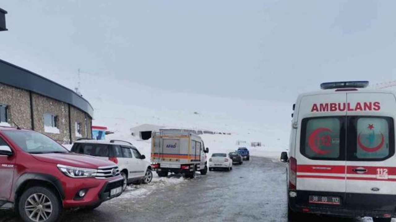 Erciyes’te çığ düştü: 1 kişi kayıp