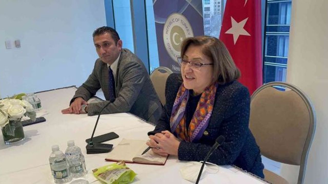 Fatma Şahin, Türk-Amerikan Toplumu temsilcileri ile bir araya geldi