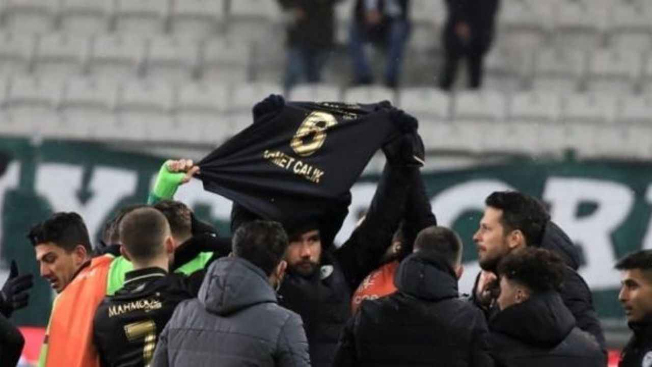Konyaspor golü attı, Ahmet Çalık’ı andı