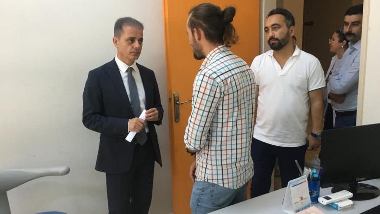 Erzincan Sağlık Müdürü Dr. Cihan Tekin Kemaliye'de incelemelerde bulundu