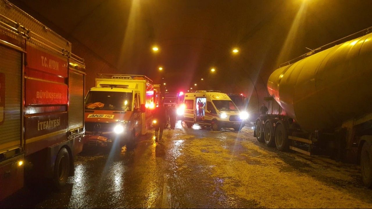 Aydın-İzmir Otobanı’nda trafik kazası: 1 yaralı