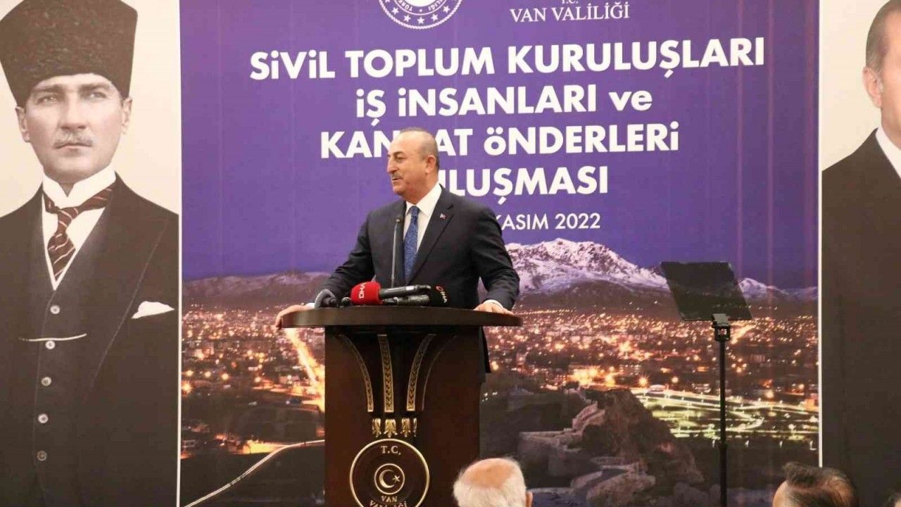 Bakan Çavuşoğlu: “Uluslararası sistemin de ayakta durmasına katkı sağlıyoruz”