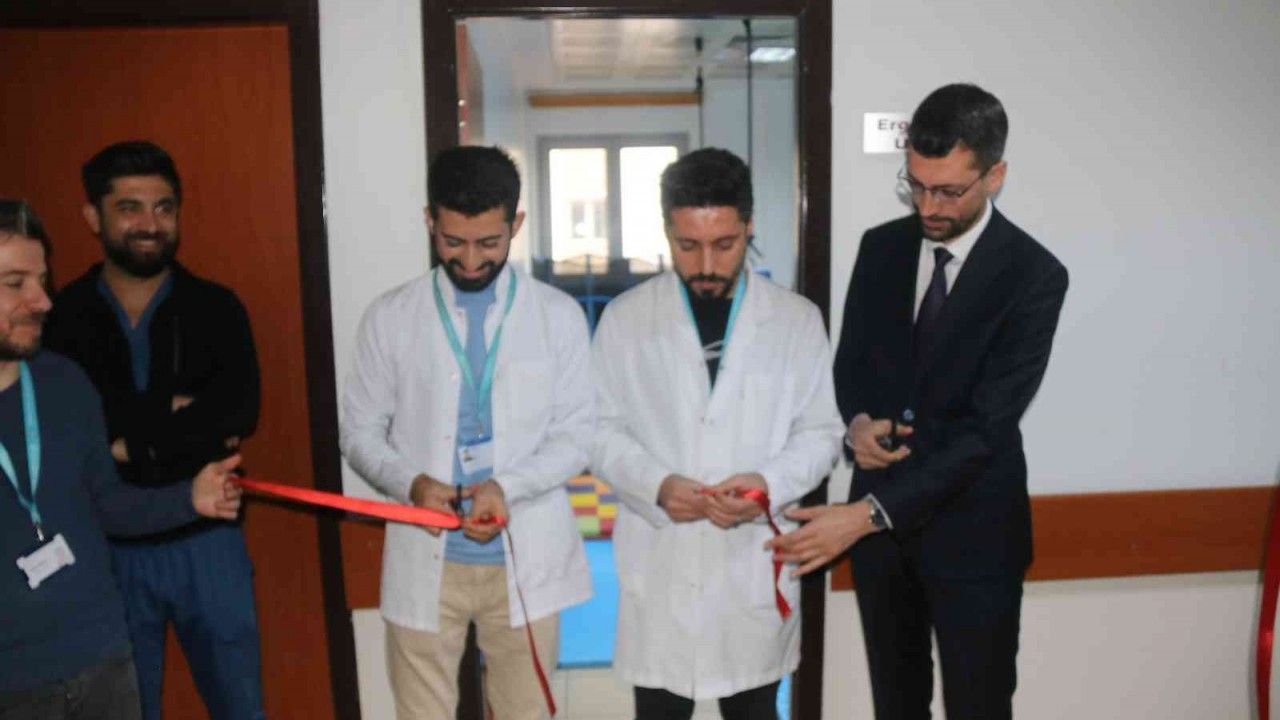 Bitlis’te down sendromlu çocuklar için ‘Ergoterapi Ünitesi’ açıldı