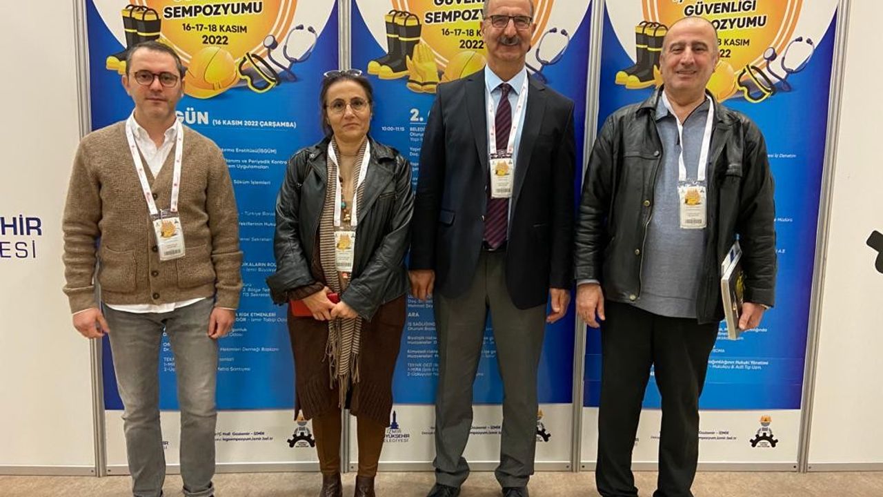 Efeler Belediyesi İzmir’deki İş Sağlığı Ve Güvenliği Sempozyumu’na katıldı