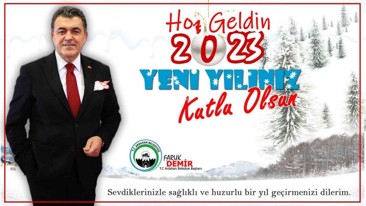 Başkan Faruk Demir’den yeni yıl mesajı