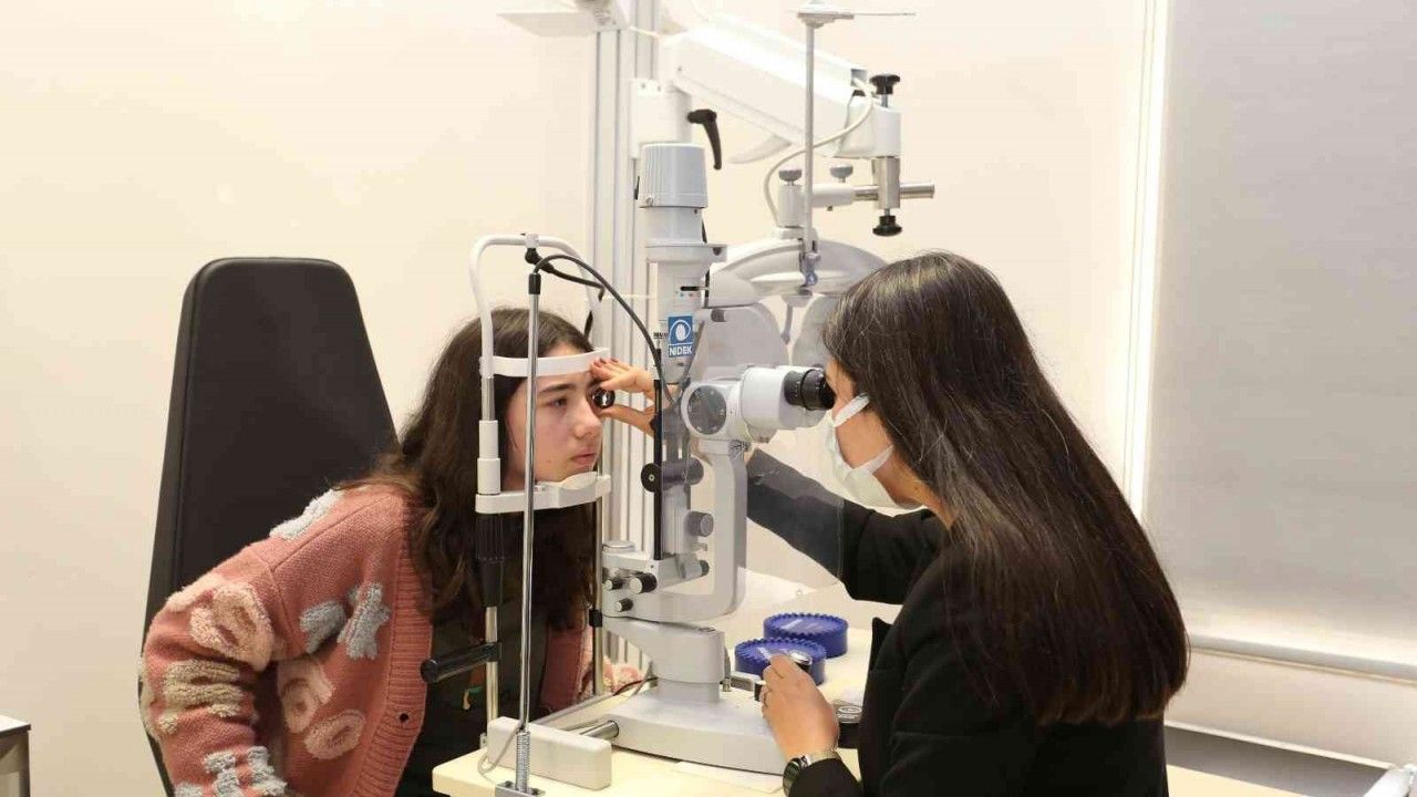 Belediye Sağlık Merkezi’nden 31 bin 461 kişiye göz sağlığı hizmeti