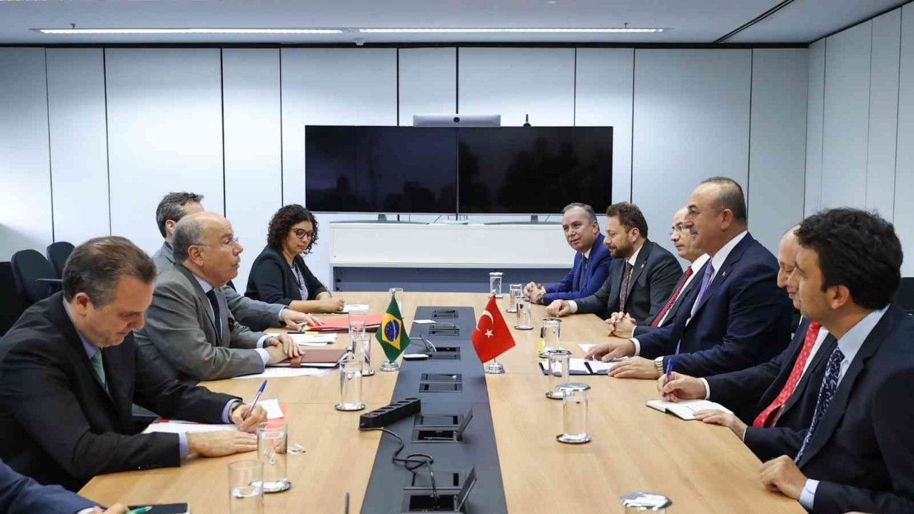 Dışişleri Bakanı Çavuşoğlu Brezilya’da
