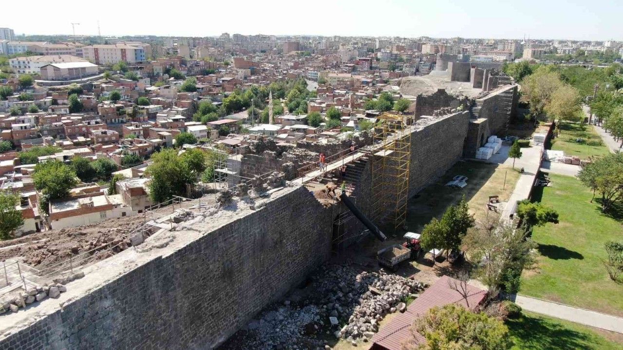 Diyarbakır surlarında diriliş devam ediyor