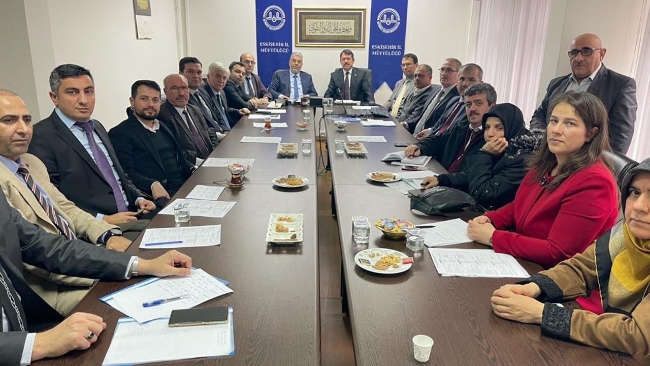 Eskişehir Cumhuriyet Başsavcılığı ve İl Müftülüğü arasında istişare toplantısı