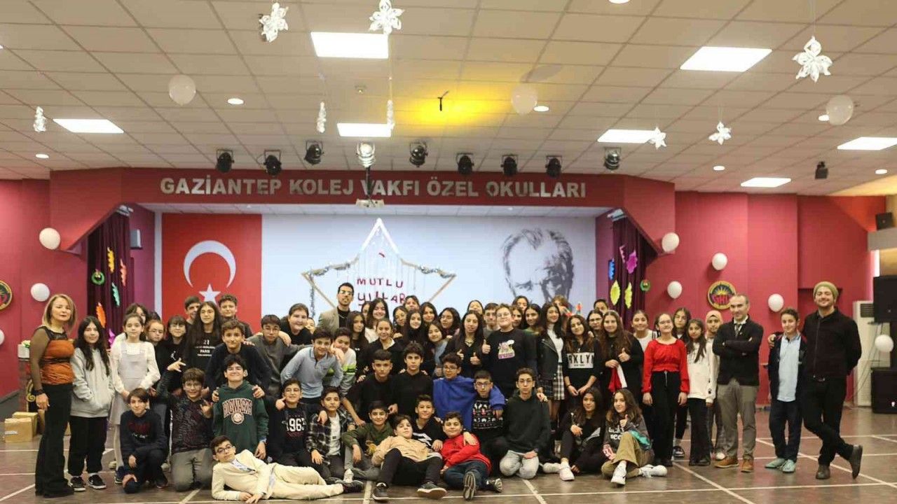 Gaziantep Kolej Vakfı’nda yeni yıl heyecanı