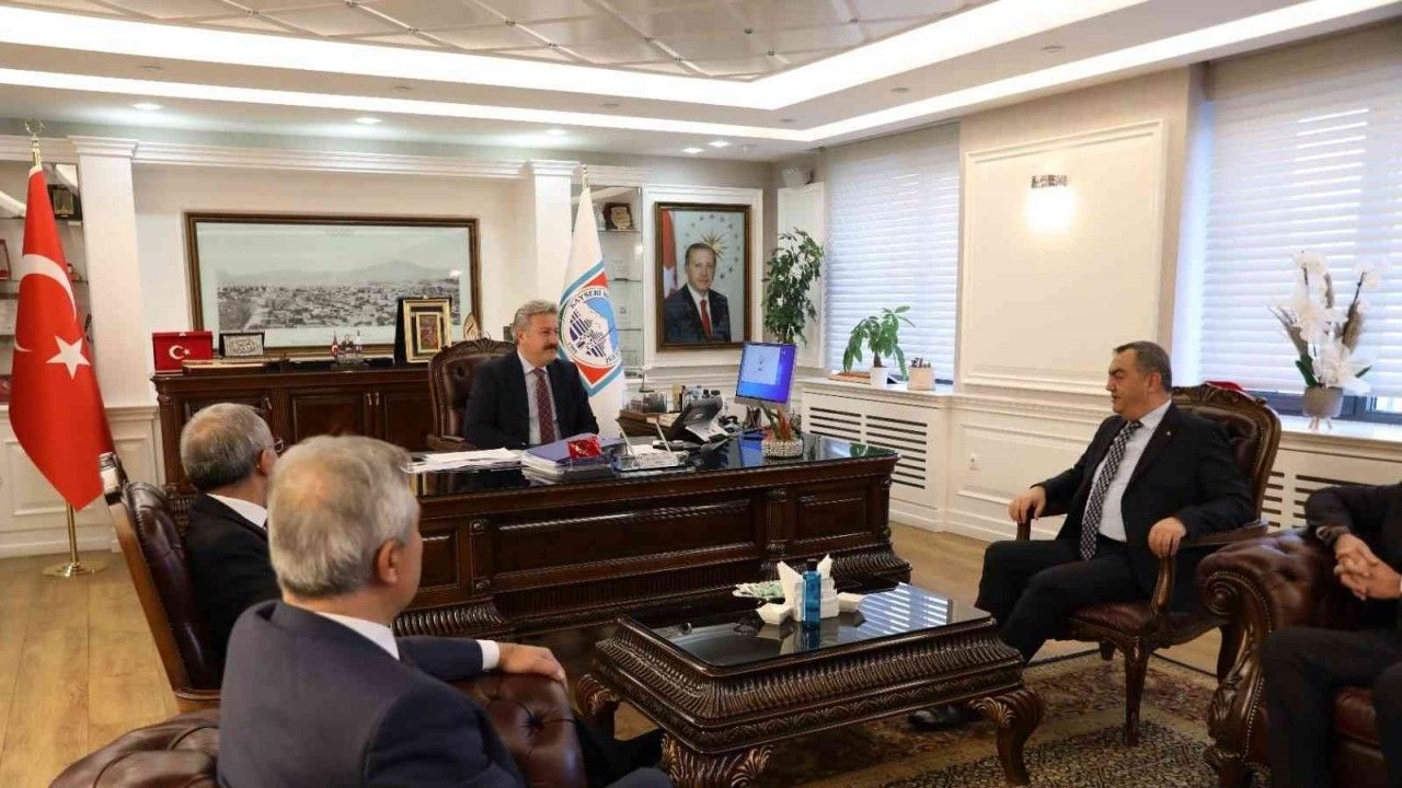 KAYSO ve OSB Başkanlarından, Başkan Mustafa Palancıoğlu’na ziyaret
