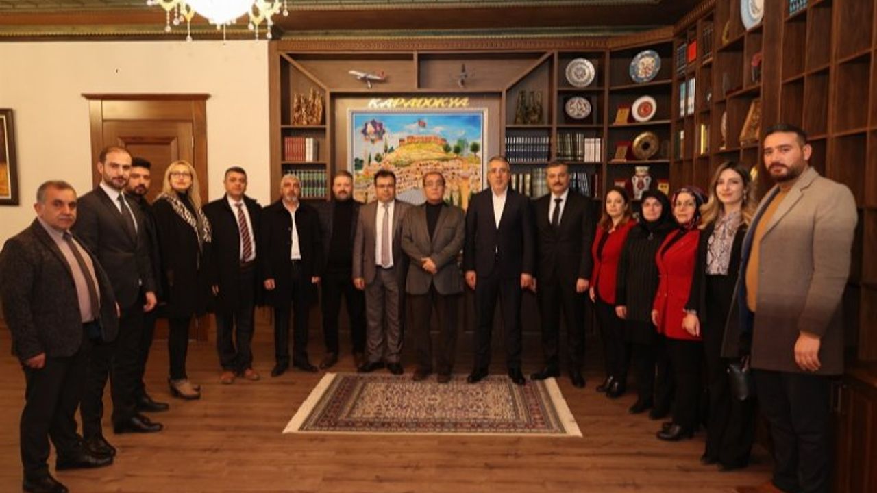 Mehmet Savran'a MHP Nevşehir'den ziyaret