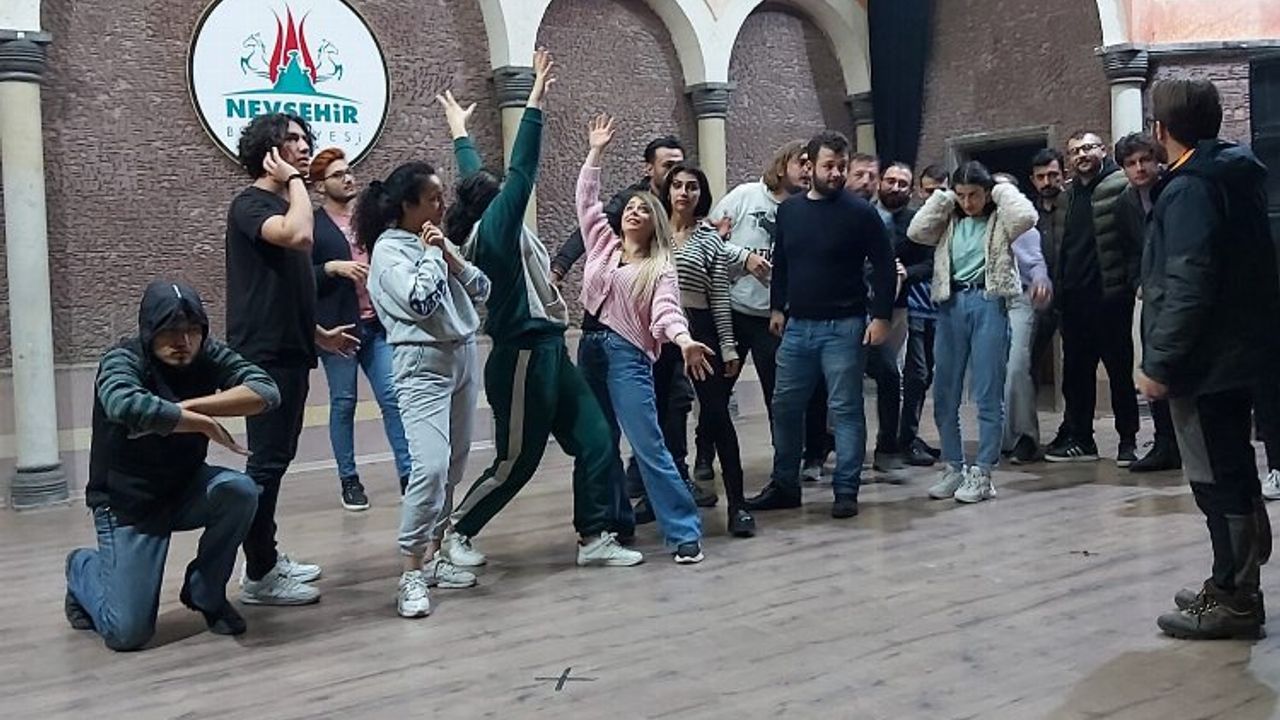 Nevşehir Şehir Tiyatrosu'ndan yeni oyun hazırlığı