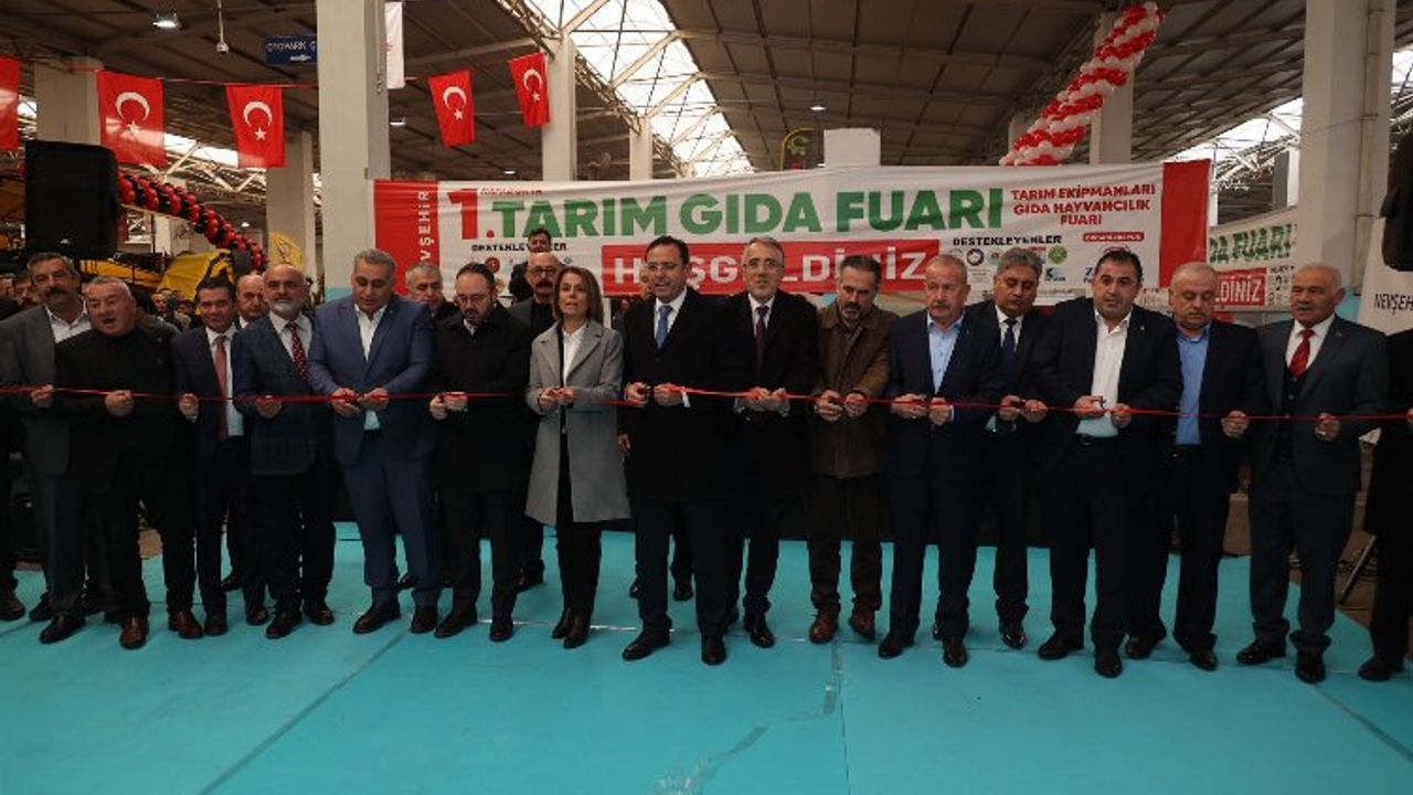 Nevşehir'de Tarım ve Gıda Fuarı açıldı