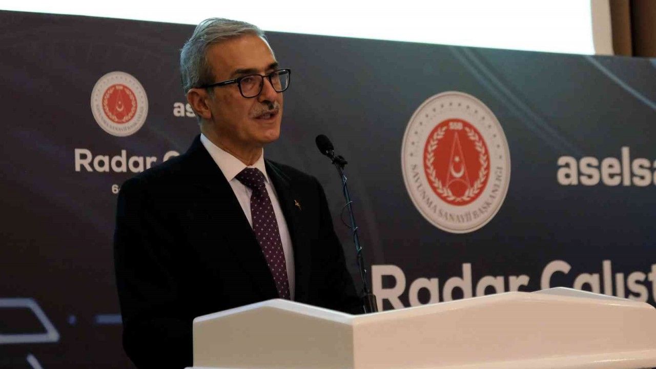 Savunma Sanayii Başkanı Demir yeni radar sistemlerinin müjdesini verdi