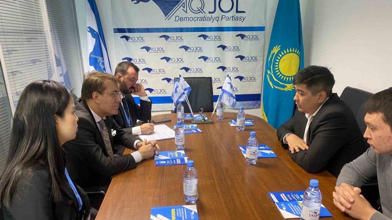 Milletvekili Aydemir Kazakistan seçimlerinde gözlemci oldu