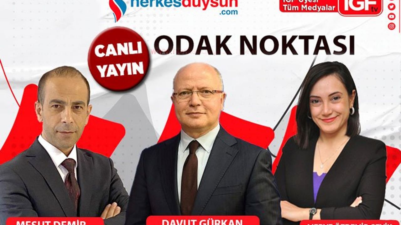 AK Parti Bursa İl Başkanı Davut Gürkan 'Odak Noktası'nda (CANLI)