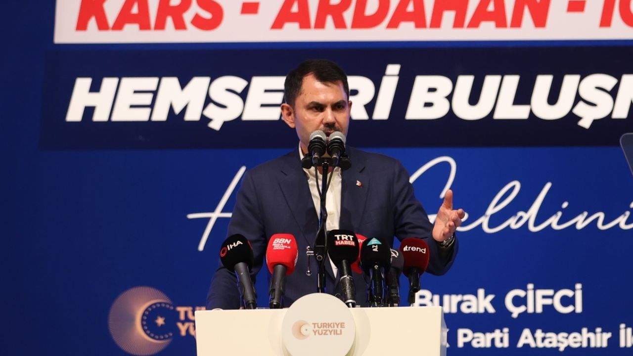 Bakan Kurum: “Türkiye Yüzyılı’nın türküsünü söyleyeceğiz”
