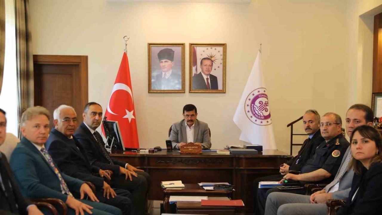 Burdur’da Seçim Güvenliği Toplantısı gerçekleştirildi