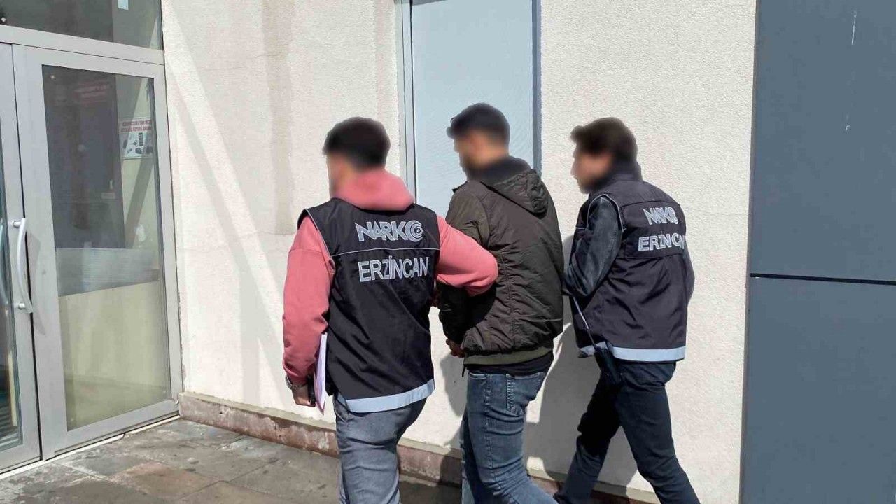 Erzincan’da uyuşturucu ticaretinden 1 kişi tutuklandı