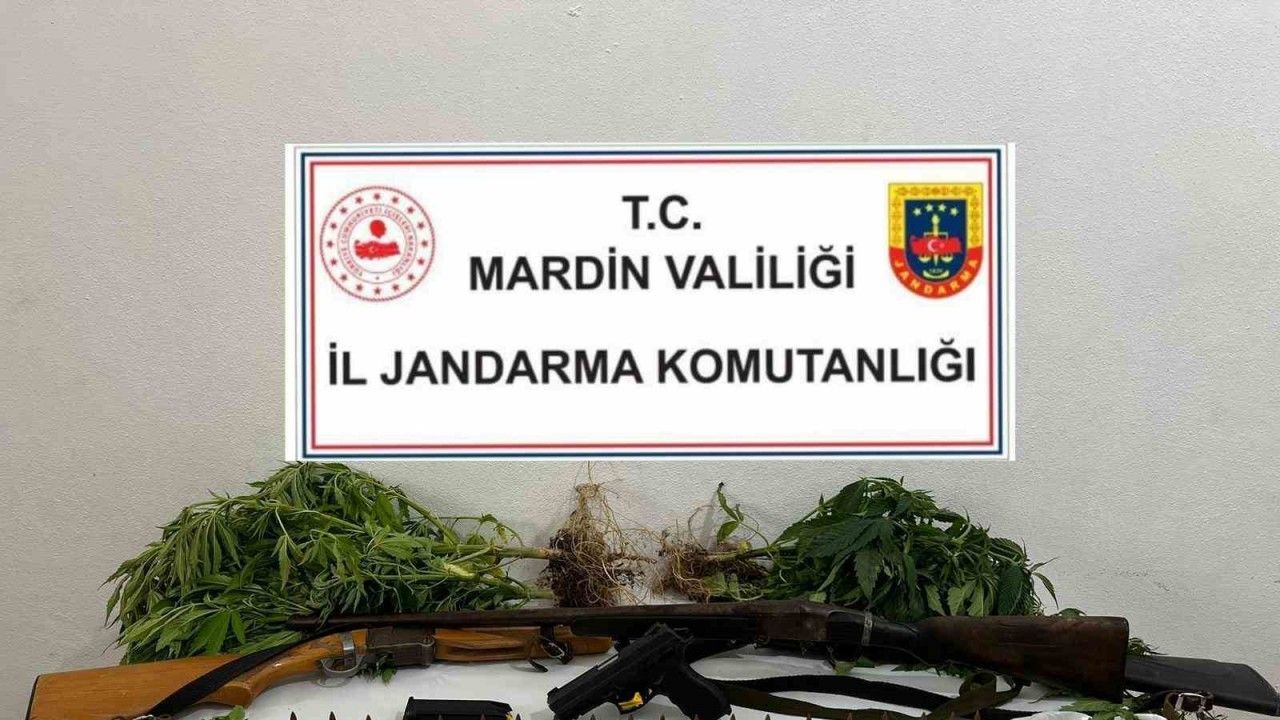 Mardin’de uyuşturucu satıcılarına yönelik operasyon