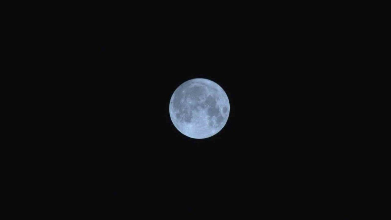 "Süper Mavi Ay" Zonguldak’ta görsel şölen sundu