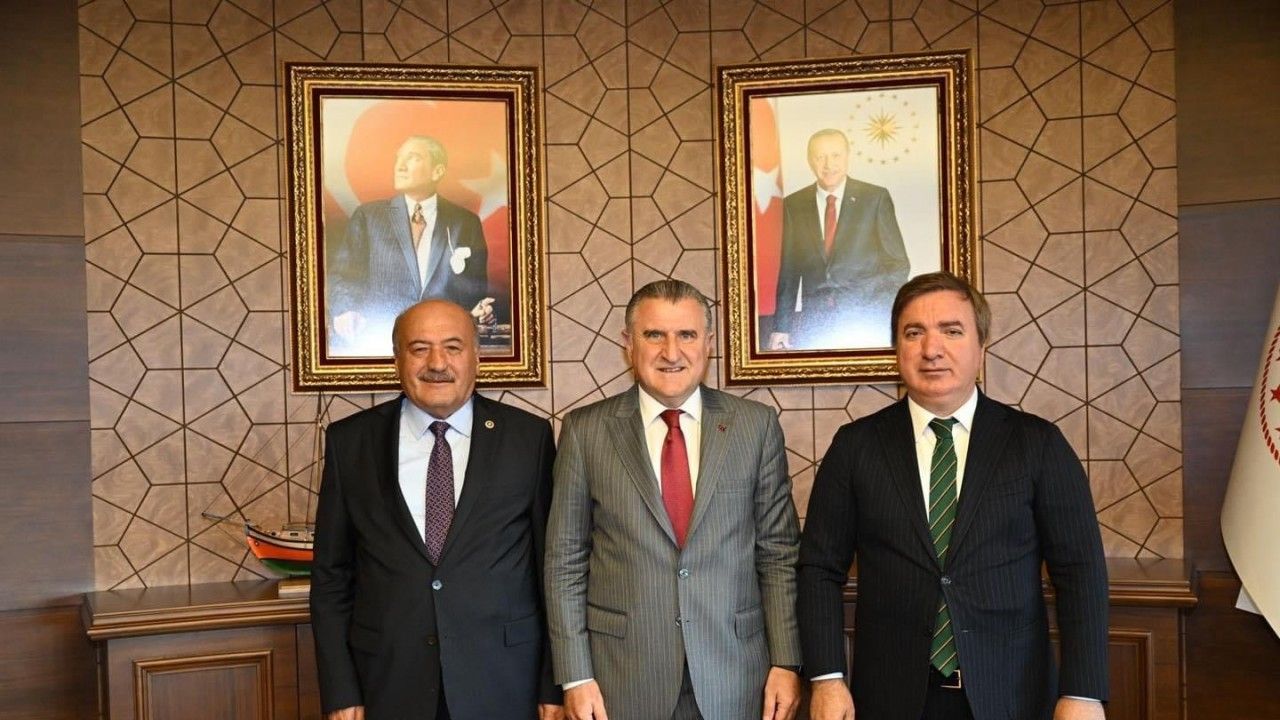 Vali Aydoğdu ile Milletvekili Karaman Ankara’da temaslarda bulundu