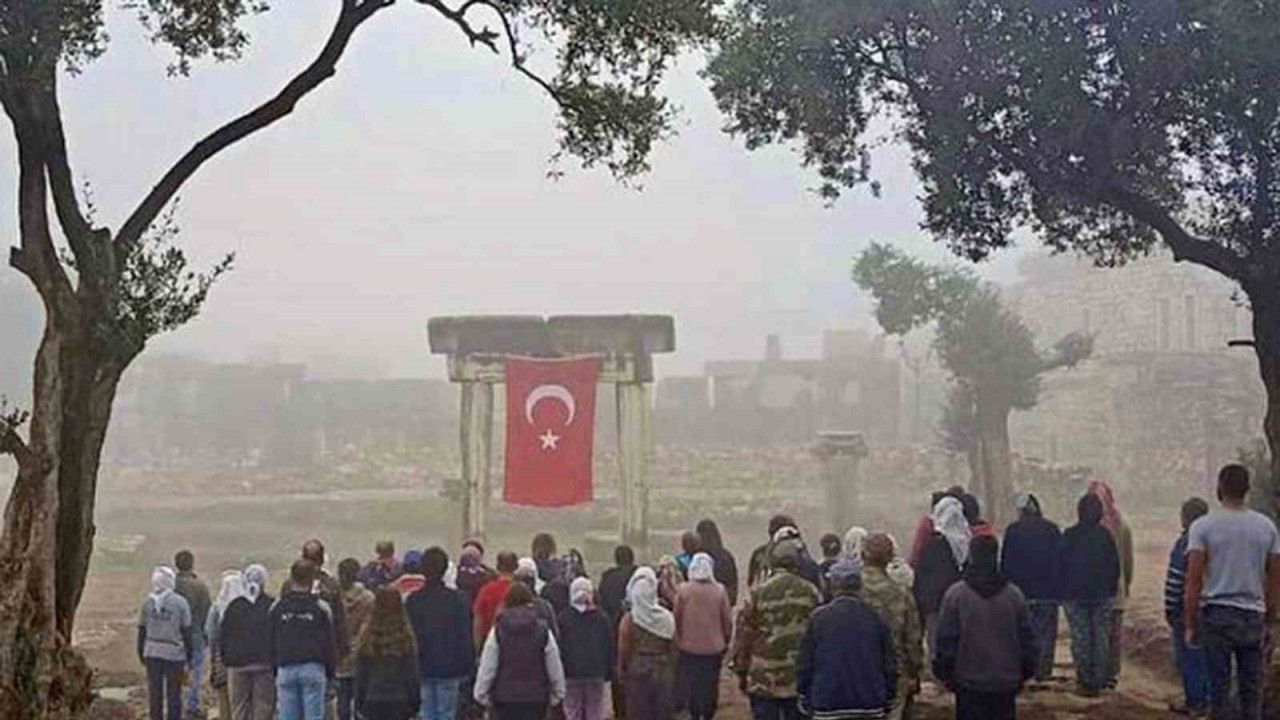 Atik kentte 10 Kasım Atatürk’ü anma ve saygı duruşu