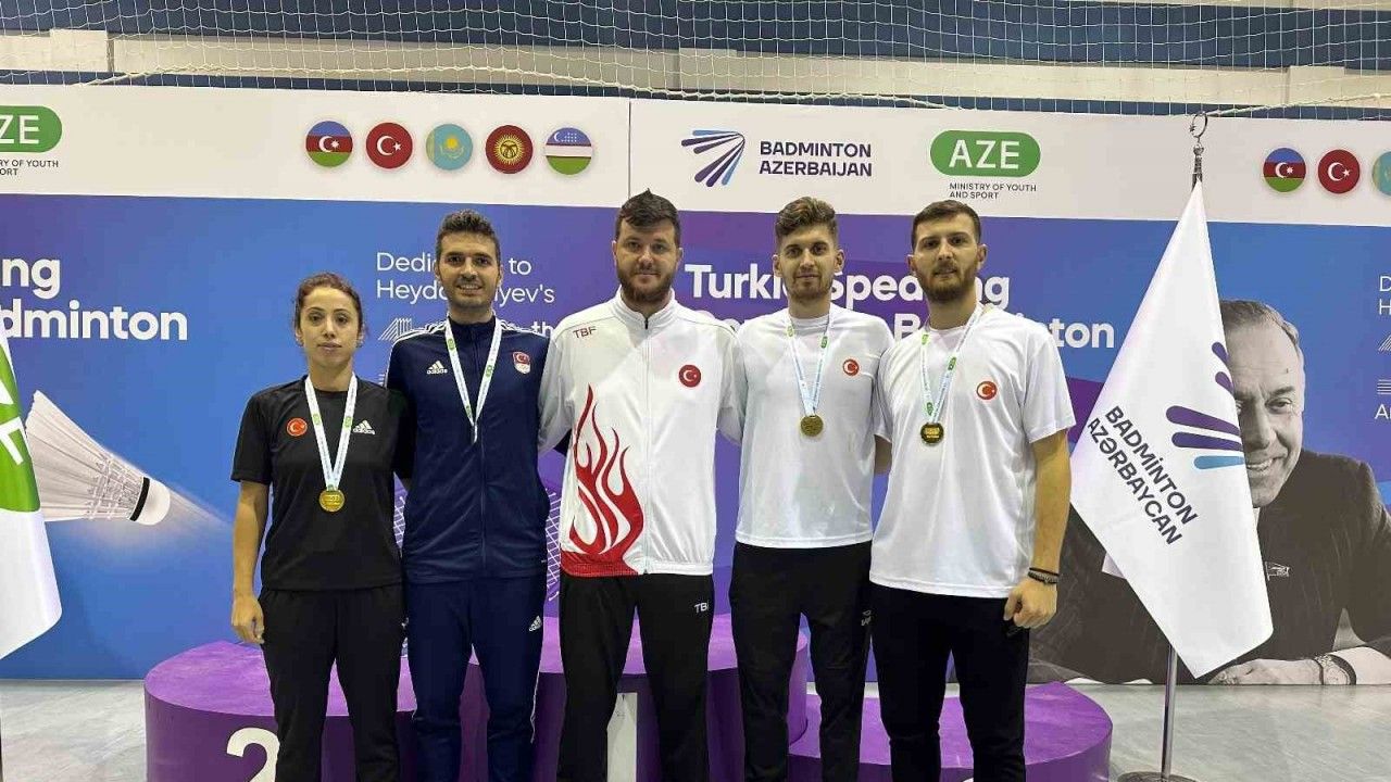 Badmintoncular Azerbaycan’dan 3 madalyayla döndü