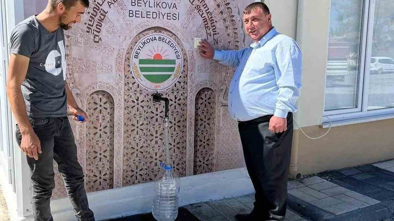 Başkan Özkan Alp: “İçme suyuna para verme dönemi bitti”