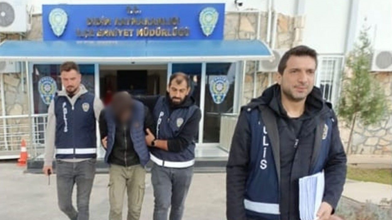 Didim’de motosiklet hırsızı polise takıldı