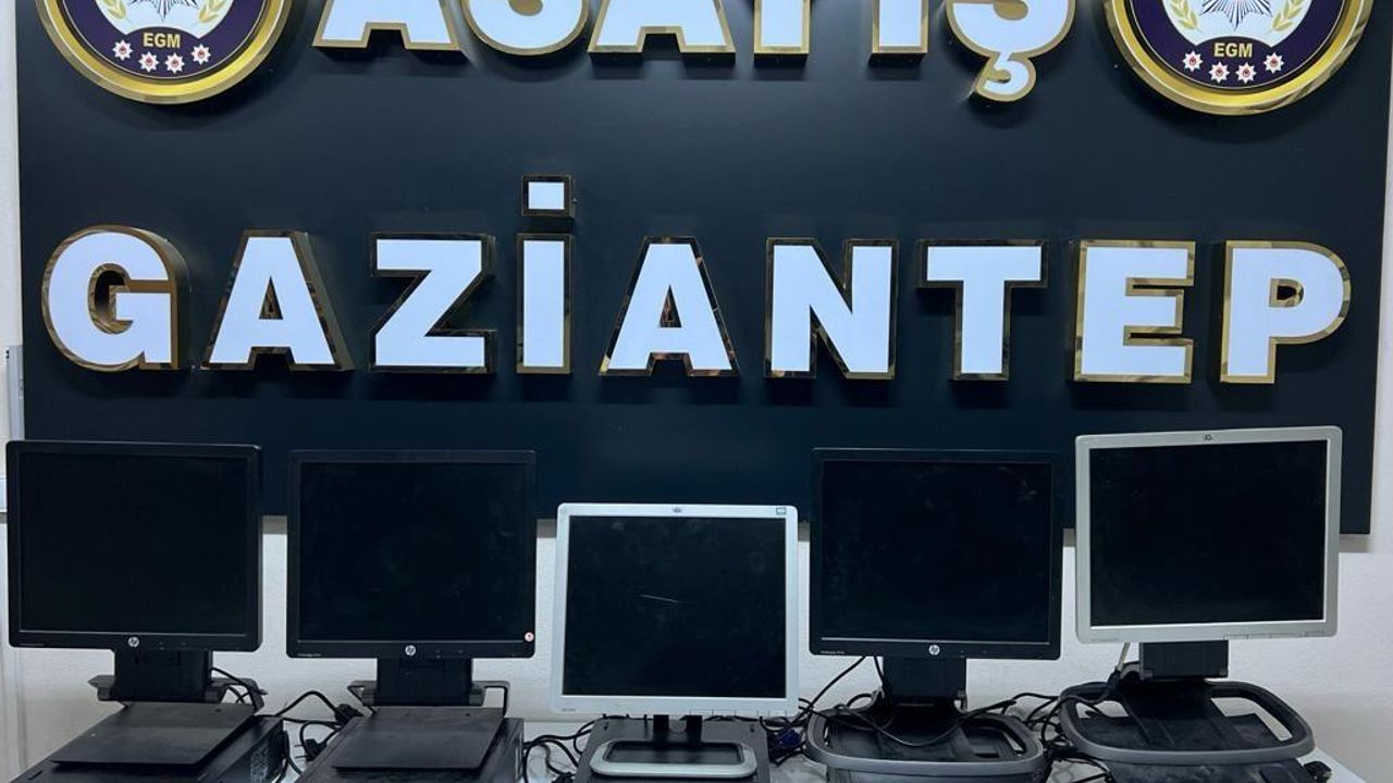 Gaziantep’te kumar operasyonu: 2 gözaltı