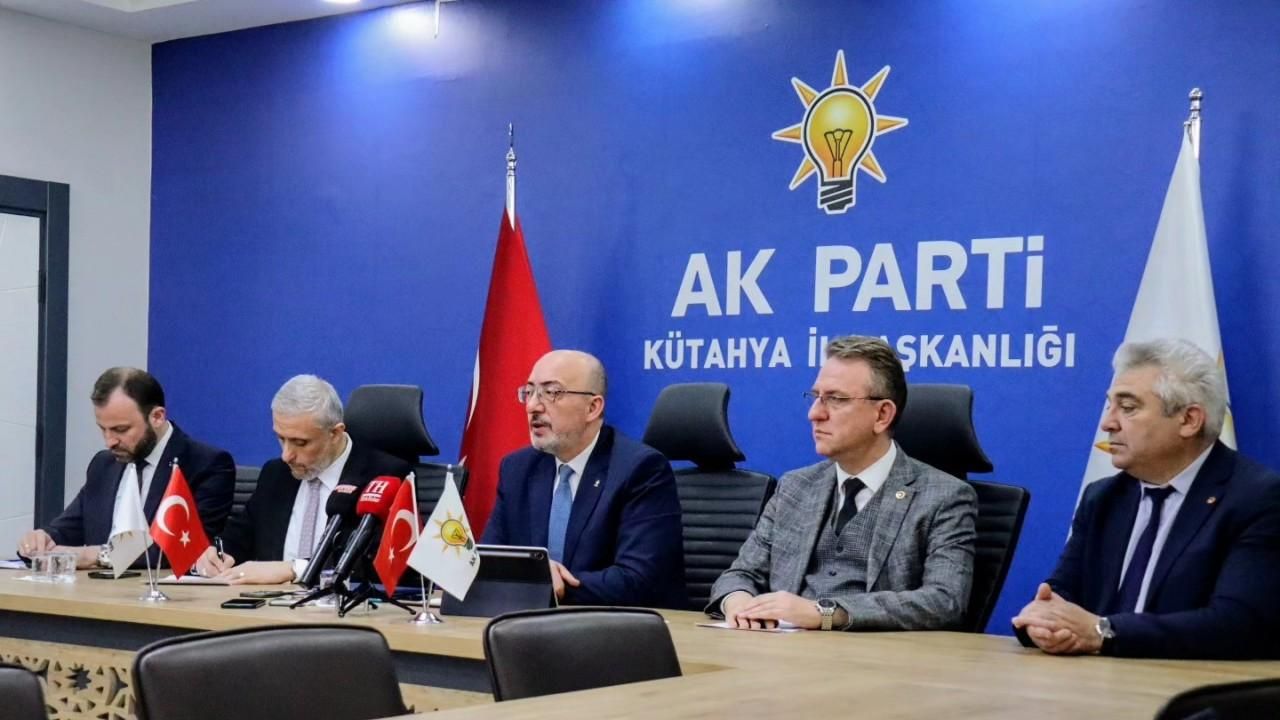 Kütahya AK Parti İl Başkanlığı 6 Şubat depremindeki faaliyetleri hakkında bilgi verdi