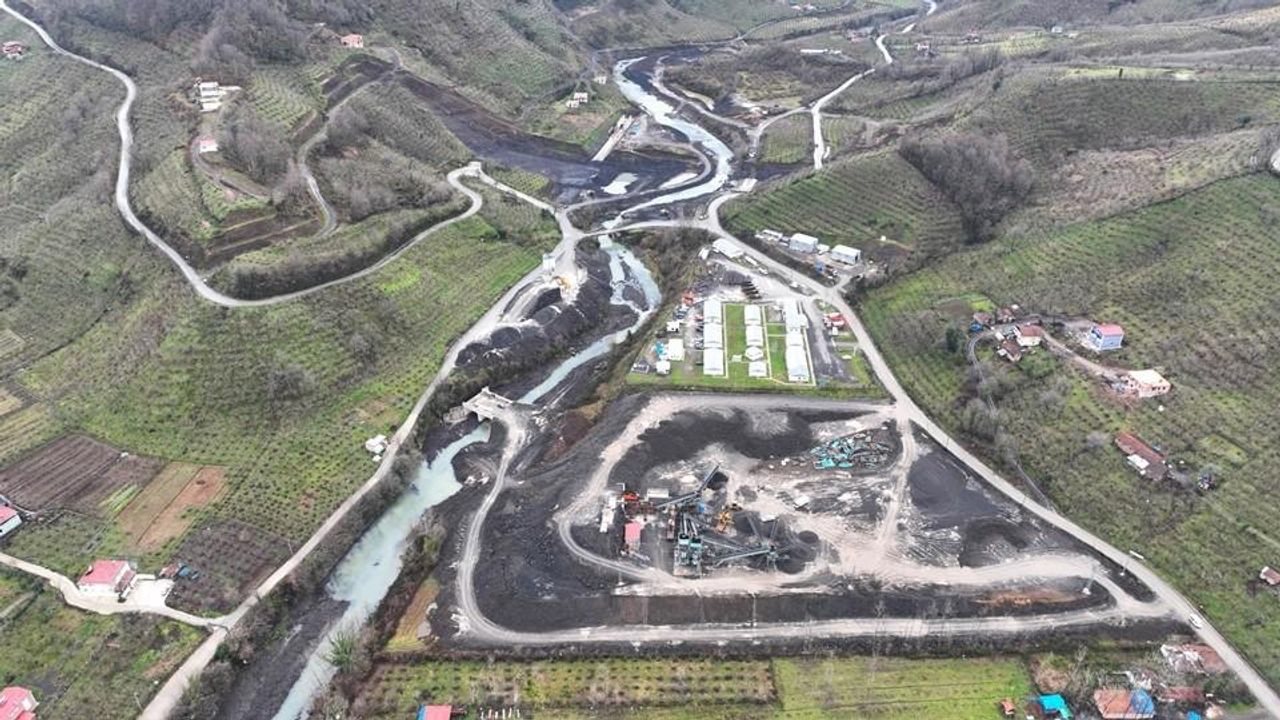 Salıpazarı Barajı inşaatı yüzde 20’ye ulaştı
