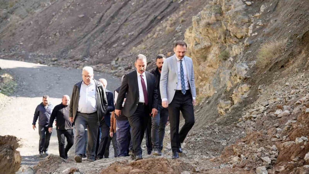 Üzümlü'de sel felaketi sonrası denetim