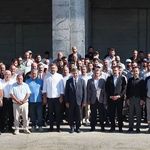Aksun, Fen İşleri çalışanlarıyla bir araya geldi