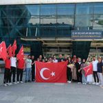 Avrupa üçüncüsü Afal Erzincan'da coşkuyla karşılandı
