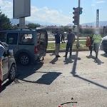 Erzincan'da iki otomobilin çarpıştığı kazada 4 kişi yaralandı