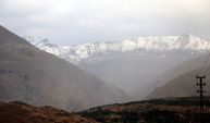 Erzincan'a Temmuz ayında kar yağdı