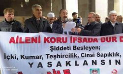 Bitlis’te ‘Aileni koru, ifsada dur de’ basın açıklaması yapıldı