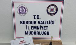Burdur’daki uyuşturucu operasyonlarında 33 kişiye işlem yapıldı, 1 kişi tutuklandı