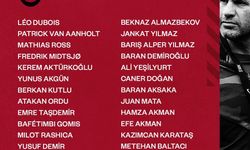 Galatasaray’ın Antalya kamp kadrosu belli oldu