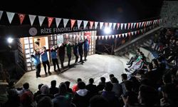 Gümüşhane Üniversitesi öğrencileri Rize’de kamp yaptı