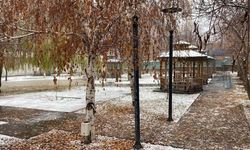 Karlıova’da kar yağışı başladı