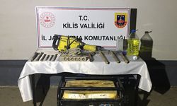 Kilis’te kaçak kazı yapan 4 kişi suçüstü yakalandı