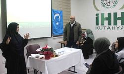 Kütahya’da ’Soykırımın adı Doğu Türkistan’ konulu söyleşi
