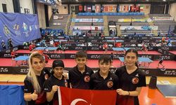 Türk milli takımının genç raketleri, Akdeniz Oyunları’na damga vurdu