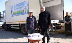 Aydın Büyükşehir Belediyesi’nden küçük aile işletmelerine yem desteği sürüyor