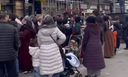 Bursa’da ucuzluk çılgınlığı...Kadınlar birbirini ezdi