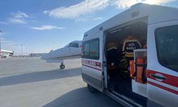 Kalp hastası Berivan uçak ambulansla Ankara’ya sevk edildi